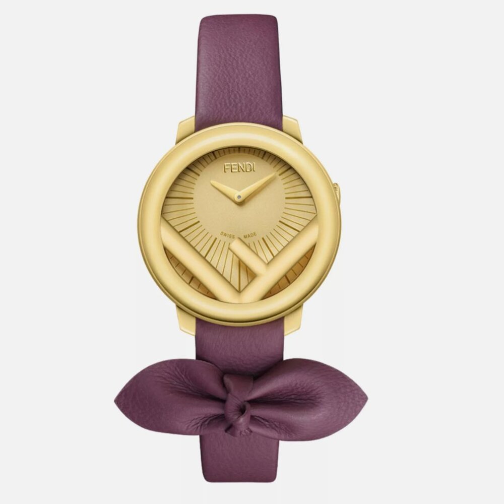 NEW Fendi Gold 28mm Gold Watch